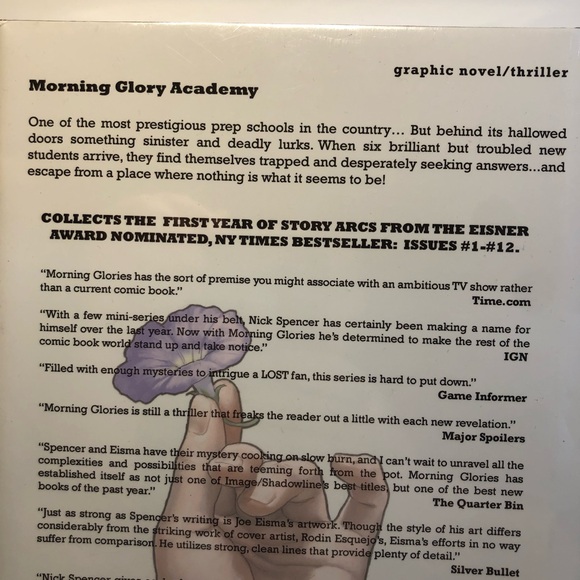 Morning Glories Volume 2 Deluxe Collection New Sealed Hardcover Image Comics - Picture 3 of 10